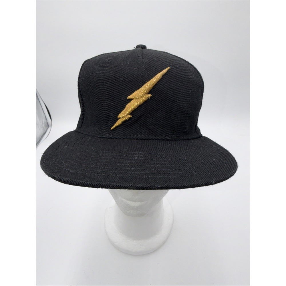 Harry Potter Lightning Bolt Hat Cap Snap Back Youth Black Acrylic Wool Blend